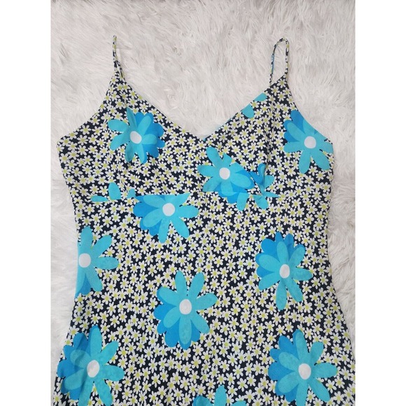 Pretty Good USA Women's Vintage V-neck Sleeveless Floral Maxi Dress Size Large - Picture 3 of 9